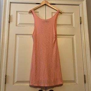 MinkPink peach dress